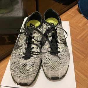 Nike Flyknit Racers - Neon Green/Multicolor